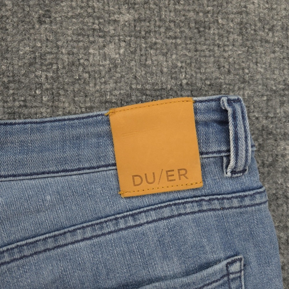 DU/ER Jeans Womens 30x29 Blue Performance Denim Girlfriend Stretch Work Casual - Picture 15 of 15